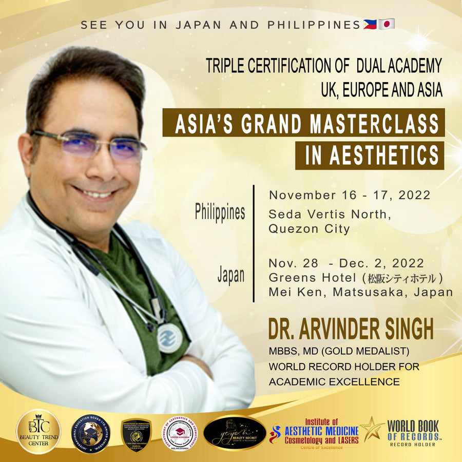 ASIA'S GRAND MASTERCLASS IN AESTHETICS - FOR BTC ALUMNI ONLY